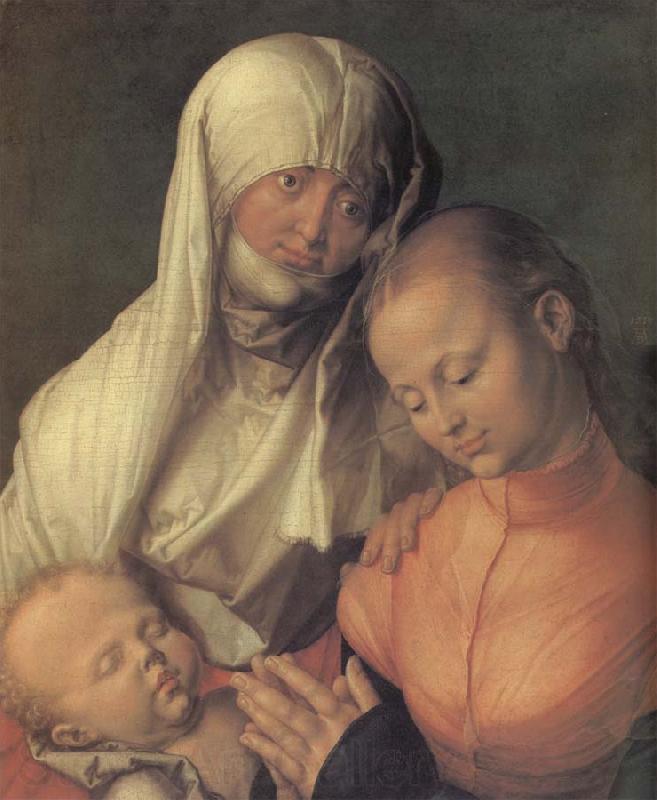 Albrecht Durer Anne with the virgin and the infant Christ Spain oil painting art